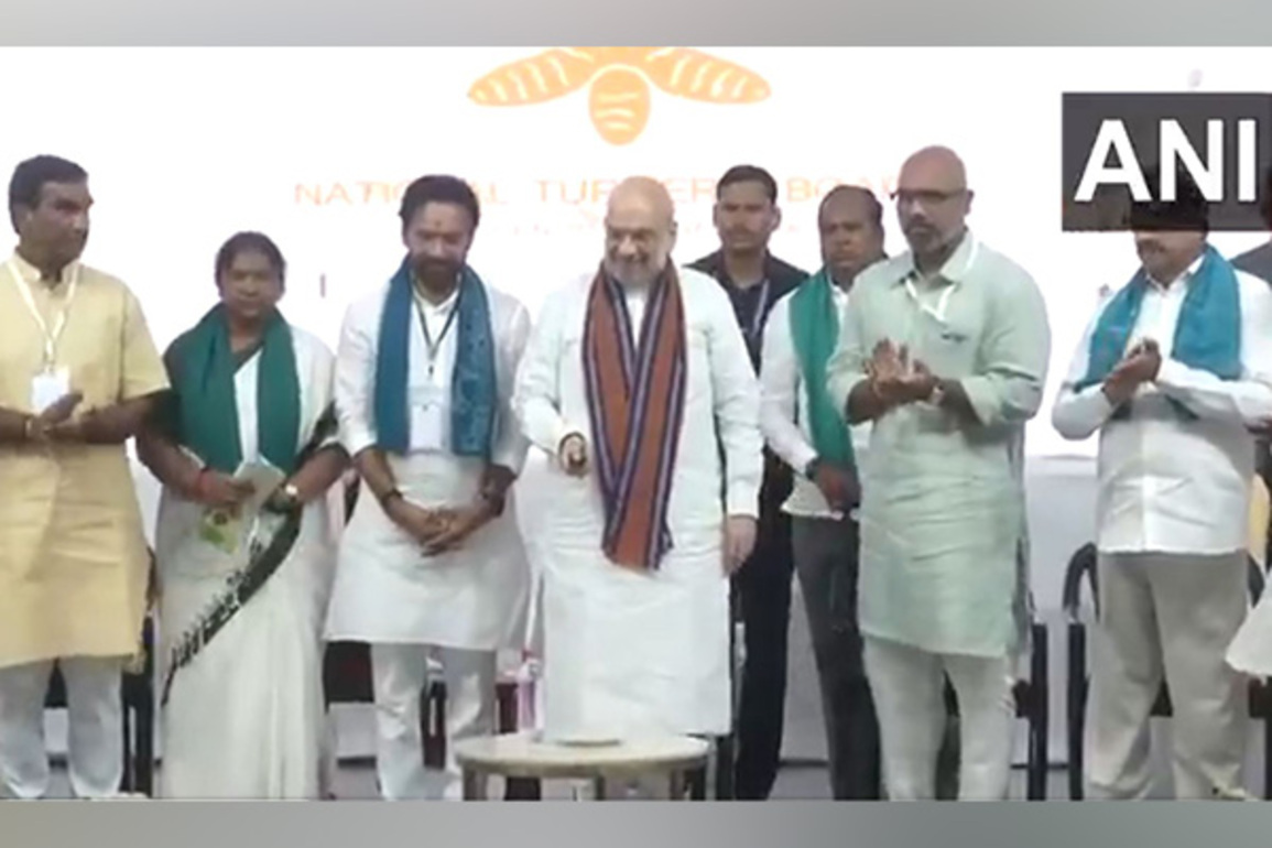 Amit Shah inaugurates Turmeric Board headquarters in Telangana's Nizamabad