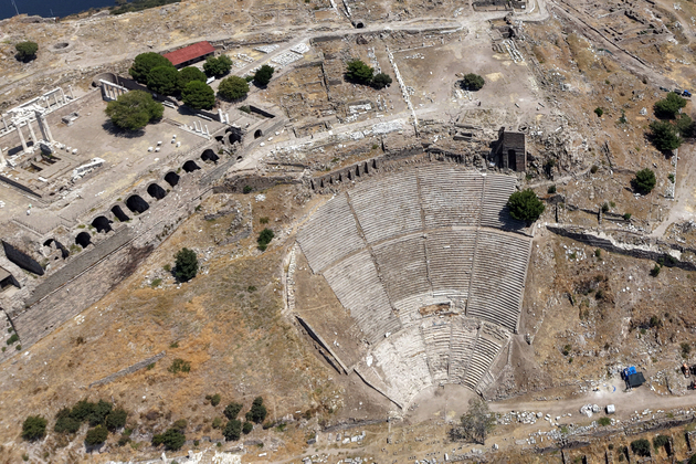TRKIYE-IZMIR-BERGAMA ANCIENT CITY-WORLD HERITAGE