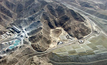 An aerial view of Southern Copper's Toquepala project