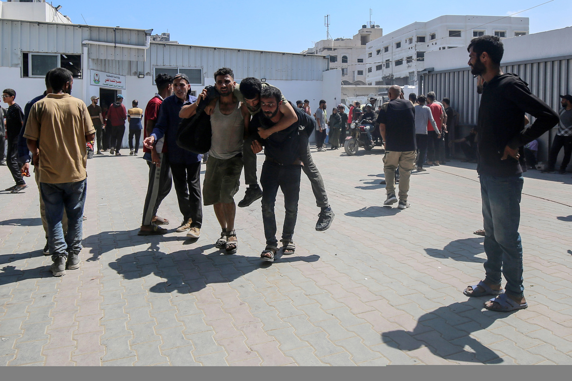 (SpotNews)MIDEAST-GAZA CITY-ISRAELI ARMY FIRE-VICTIMS
