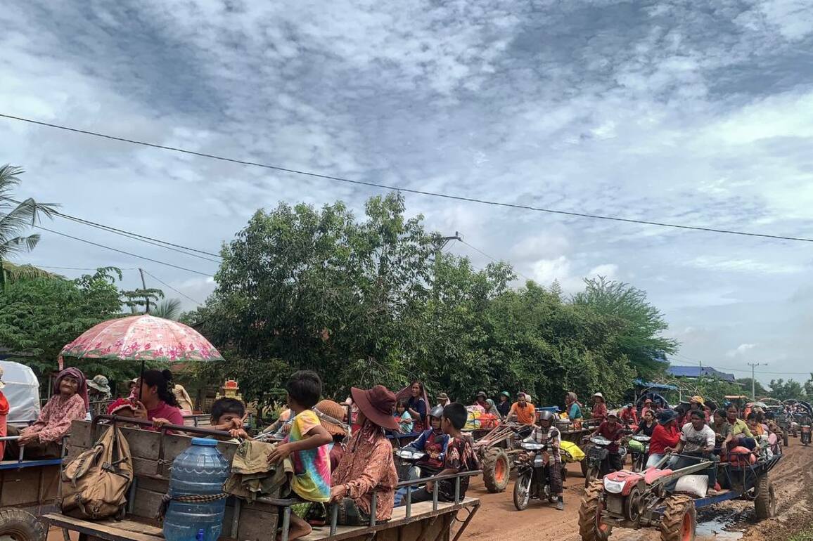 CAMBODIA-THAILAND-BORDER-CONFLICT-EVACUATION