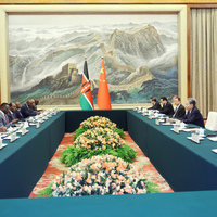 CHINA-BEIJING-ZHAO LEJI-KENYAN PRESIDENT-MEETING (CN)