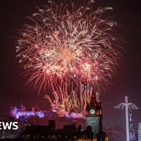 Scotland rings in 2026 as weather warning kicks off the new year
