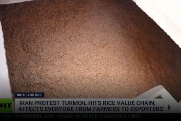 Iran protests spook Indian rice export hub 