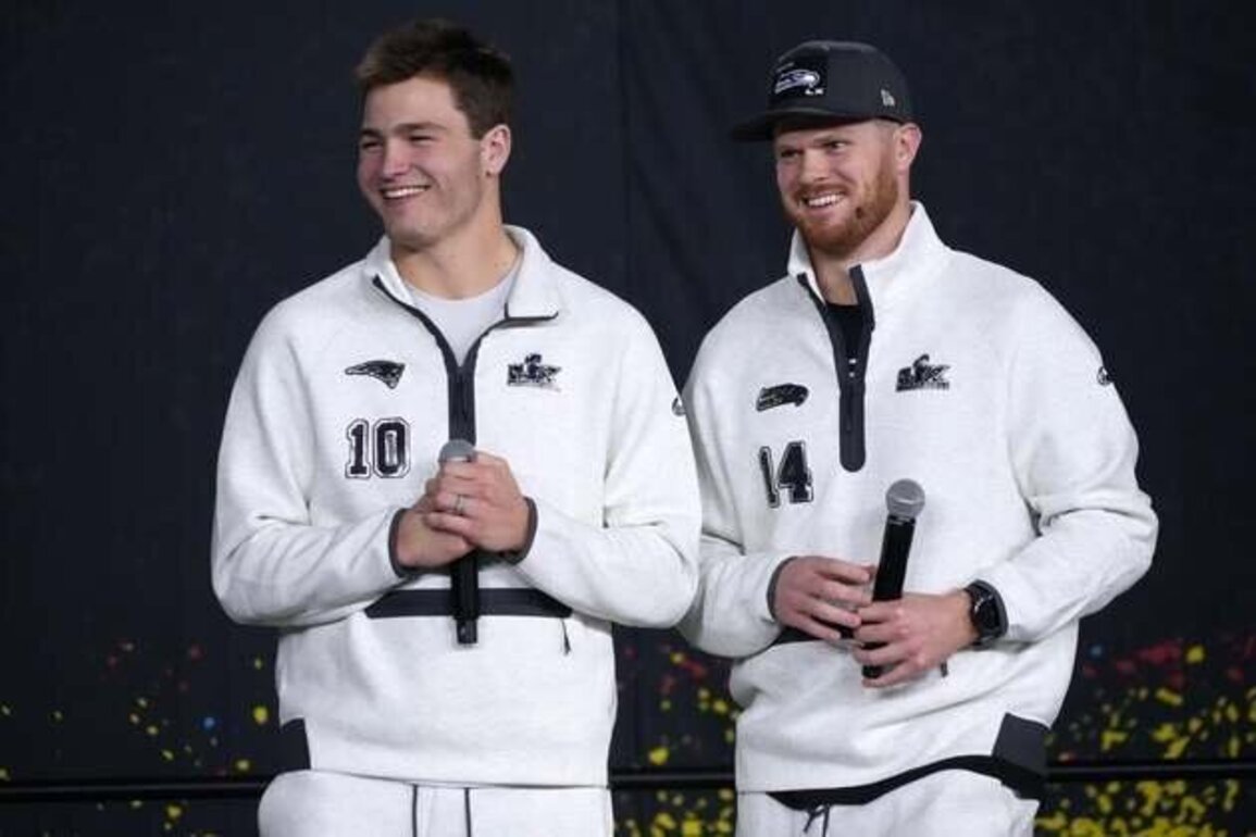 Patriots' Drake Maye declares throwing shoulder 'just fine'