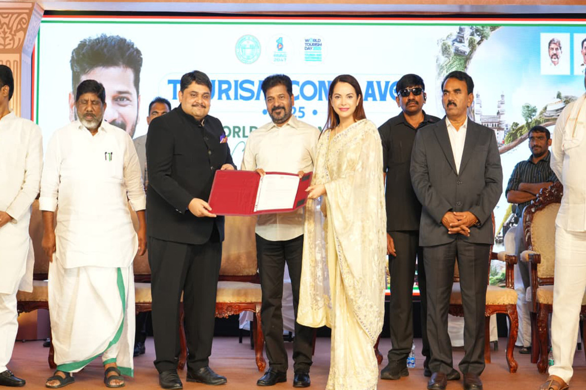 "Invest in Telangana and earn huge profits": CM Revanth Reddy at Tourism Conclave