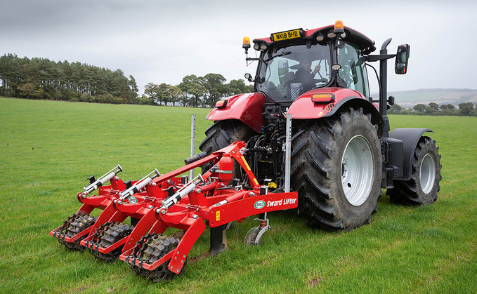 Sward slitting and lifting offers water course protection with added agronomic benefits