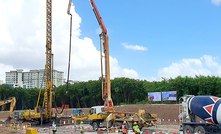  By working with international colleagues, Keller was able to complete its first-ever vibro concrete column project in Singapore