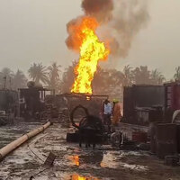 ONGC Konaseema gas well fire continues to rage for over 24 hours