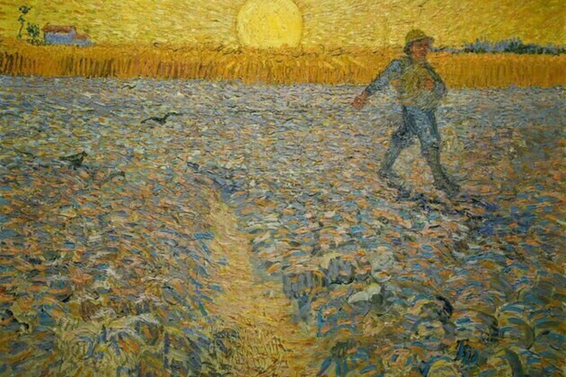 What a sunny van Gogh painting of 'The Sower' tells us about Pope Leo's message of hope