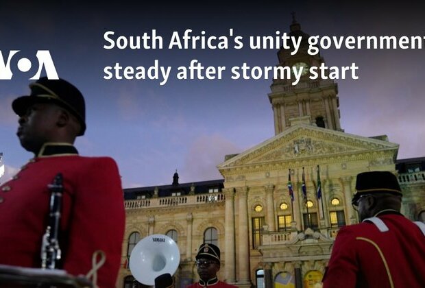 South Africa&#039;s unity government steady after stormy start