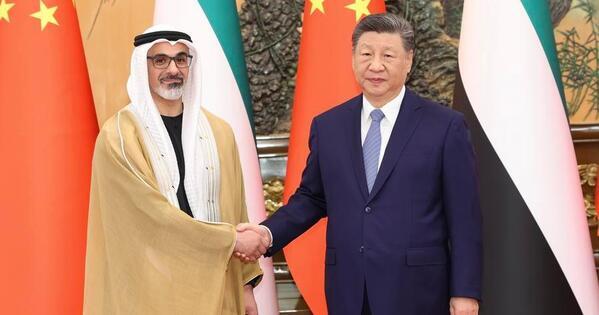 Update: Xi meets Crown Prince of Abu Dhabi, makes four-point proposal on Middle East peace