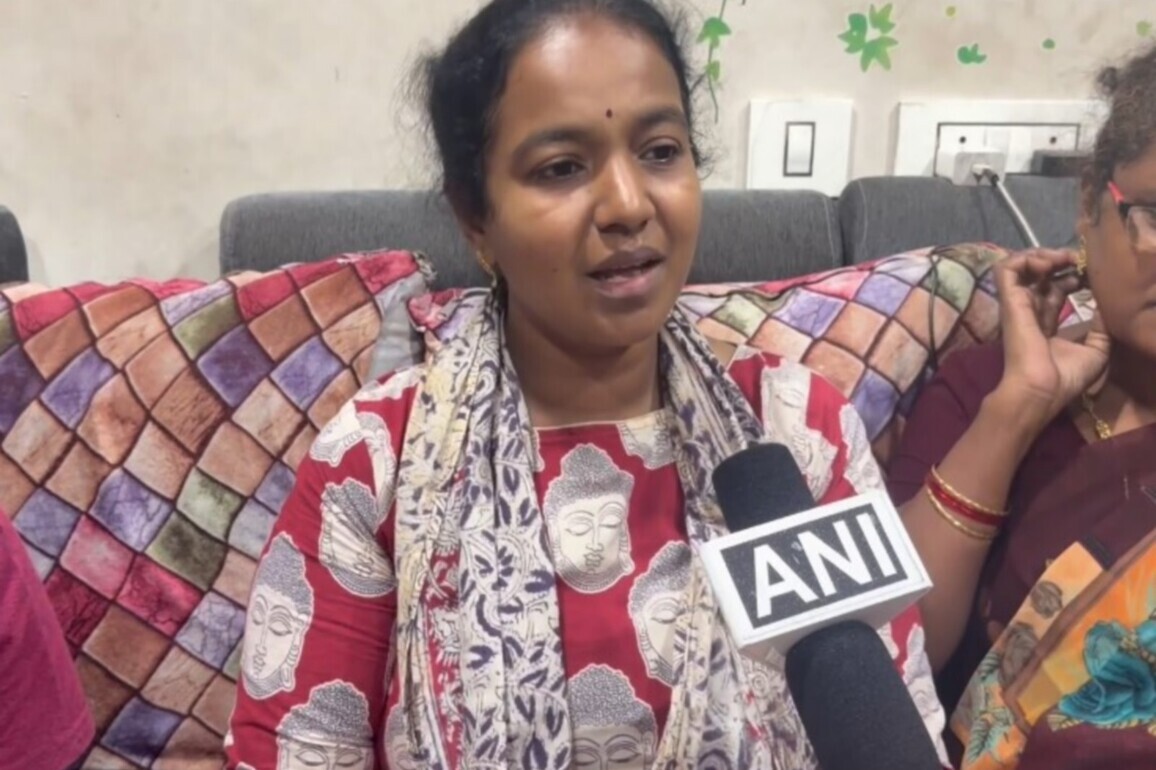 Widow of Chief Engineer Patnala Suresh requests return of body following fatal vessel attack in Hormuz