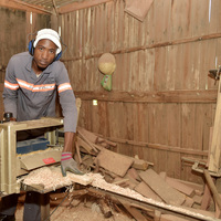BOTSWANA-CRAFTSMANSHIP-RURAL COMMUNITY