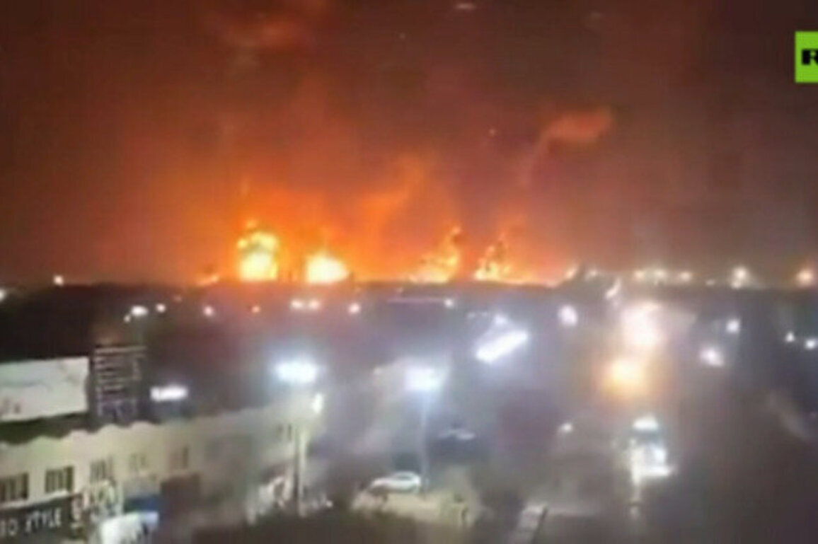 Streets aflame and acid rain: Israeli strikes on Iranian fuel depots compared to chemical warfare