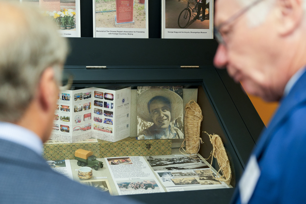 BRITAIN-HARPENDEN-EXHIBITION-GEORGE HOGG-HERO JOURNALIST