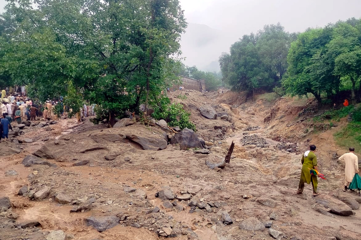 PAKISTAN-BAJAUR-CLOUDBURST-AFTERMATH
