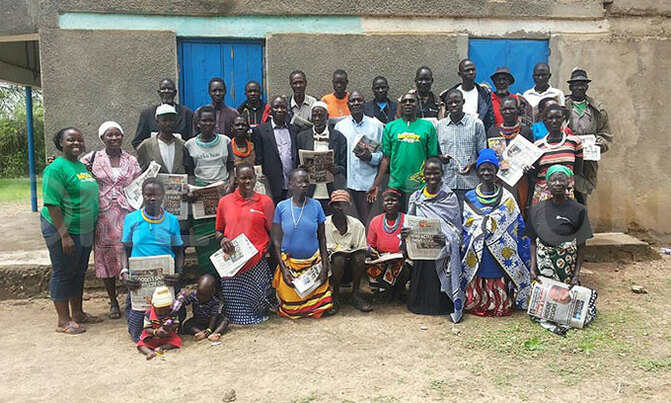 Newspapers in Education (NiE) training goes to Karamoja Newspapers in Education (NiE) training goes to Karamoja