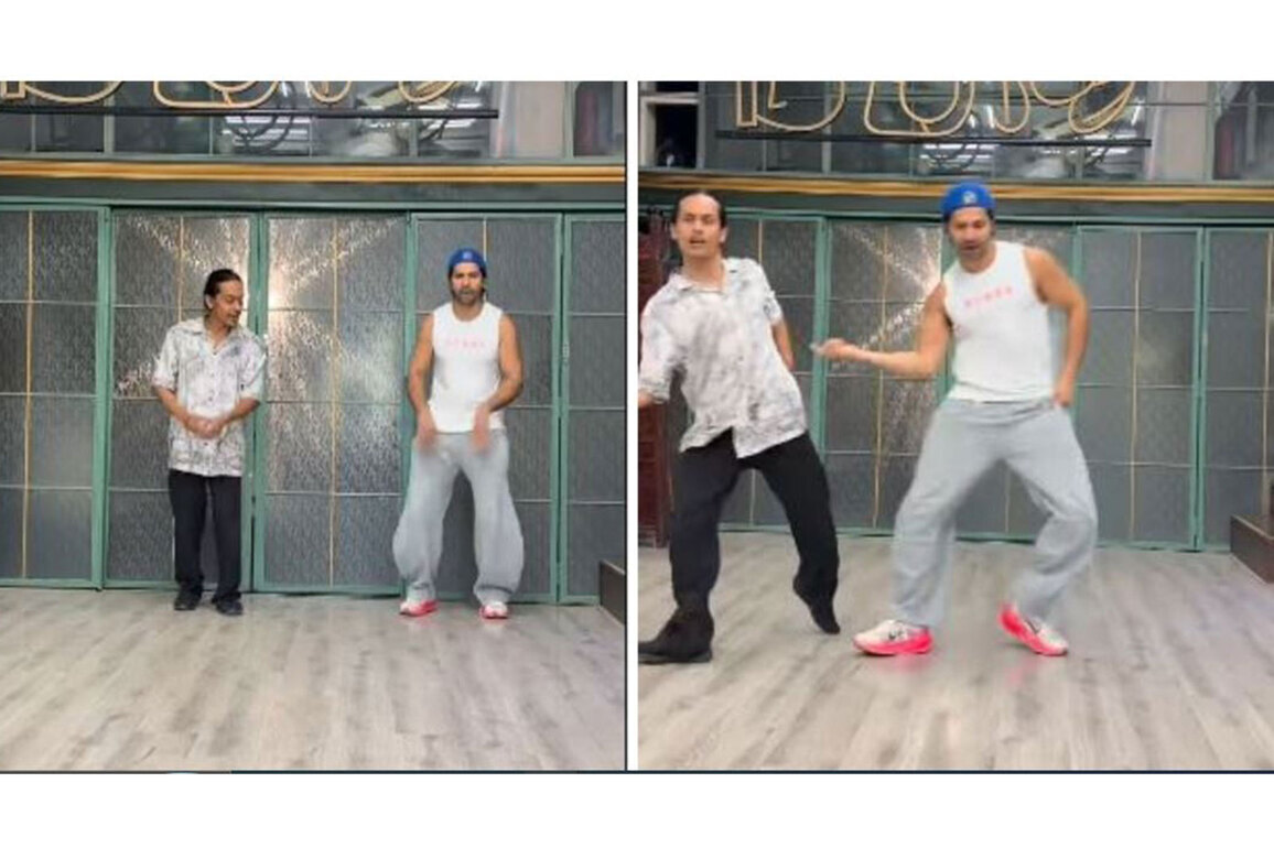 Varun Dhawan reveals hard work behind 'wow' track, fans react to his intense practice video