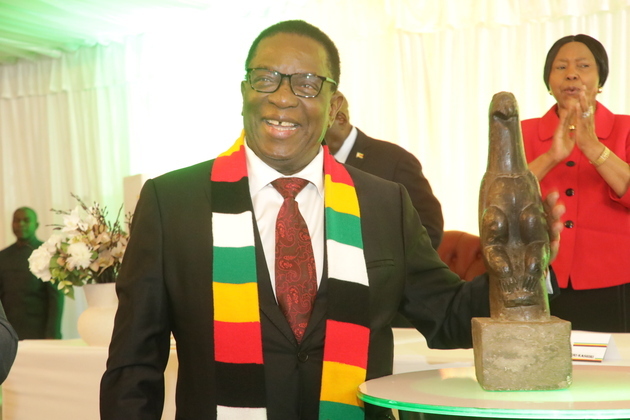 ZIMBABWE-HARARE-CULTURAL RELIC-RETURN
