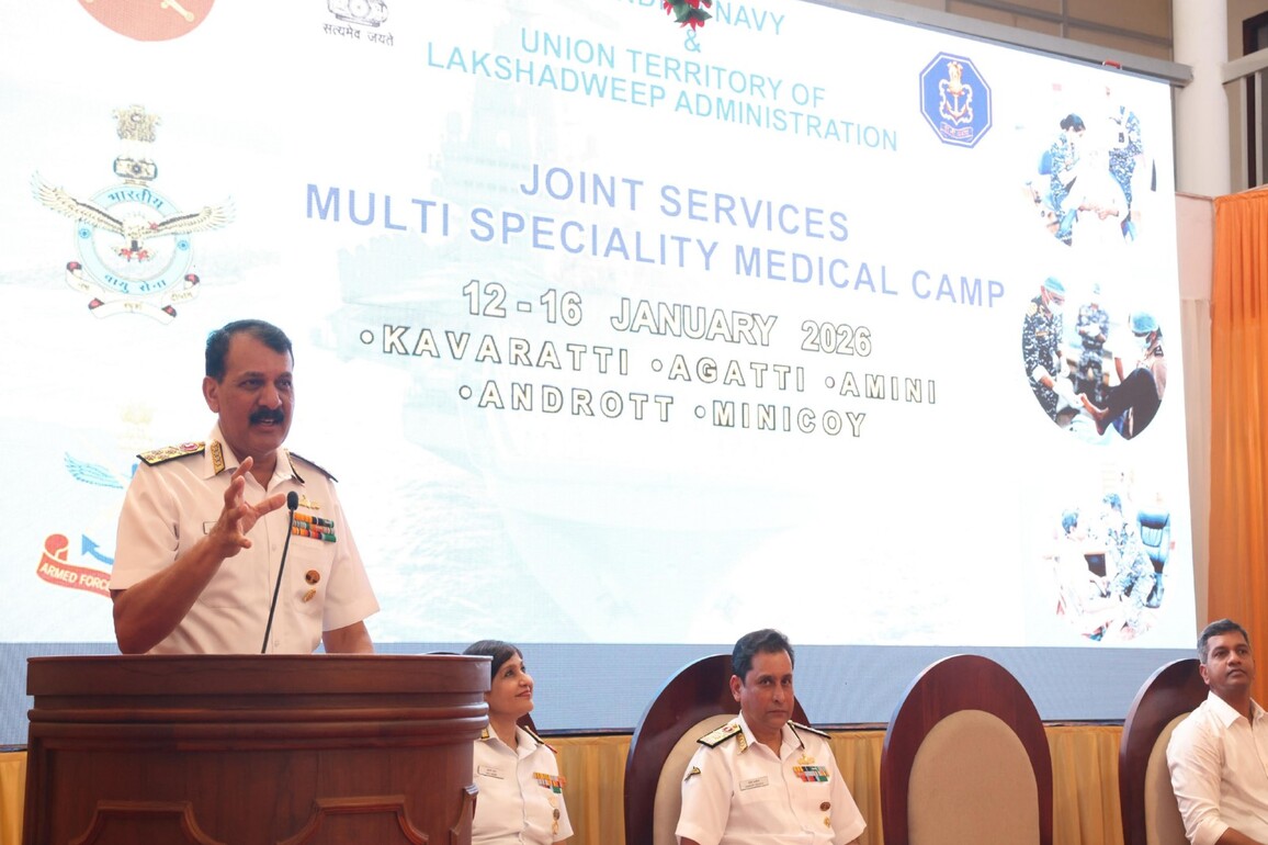 Indian Navy concludes Joint Services Multi-Speciality Medical Camp at Lakshadweep