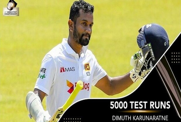 Karunaratne 10th Sri Lanka batsman to cross 5000 Test runs