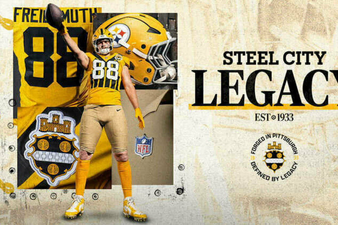 Steelers unveil 1933 Throwback Uniforms