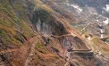  An abandoned gold mine in Japan