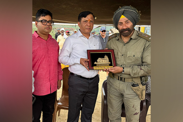 Uttarakhand Film Vikas Parishad CEO meets Sunny Deol on Border 2 set in Dehradun