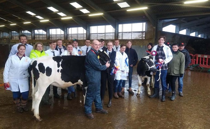 Ag students raise £1,600 for farming charity