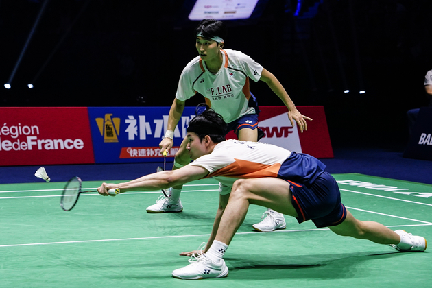 (SP)FRANCE-PARIS-BADMINTON-WORLD CHAMPIONSHIPS-MEN'S DOUBLES-FINAL