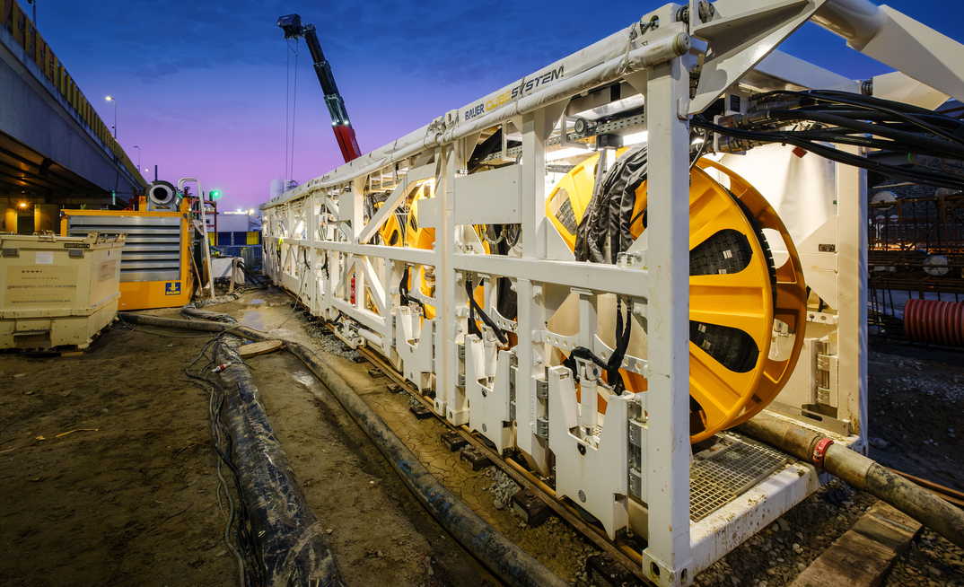 All of the components of Bauer’s Cube System are designed to fit into standard high-cube containers