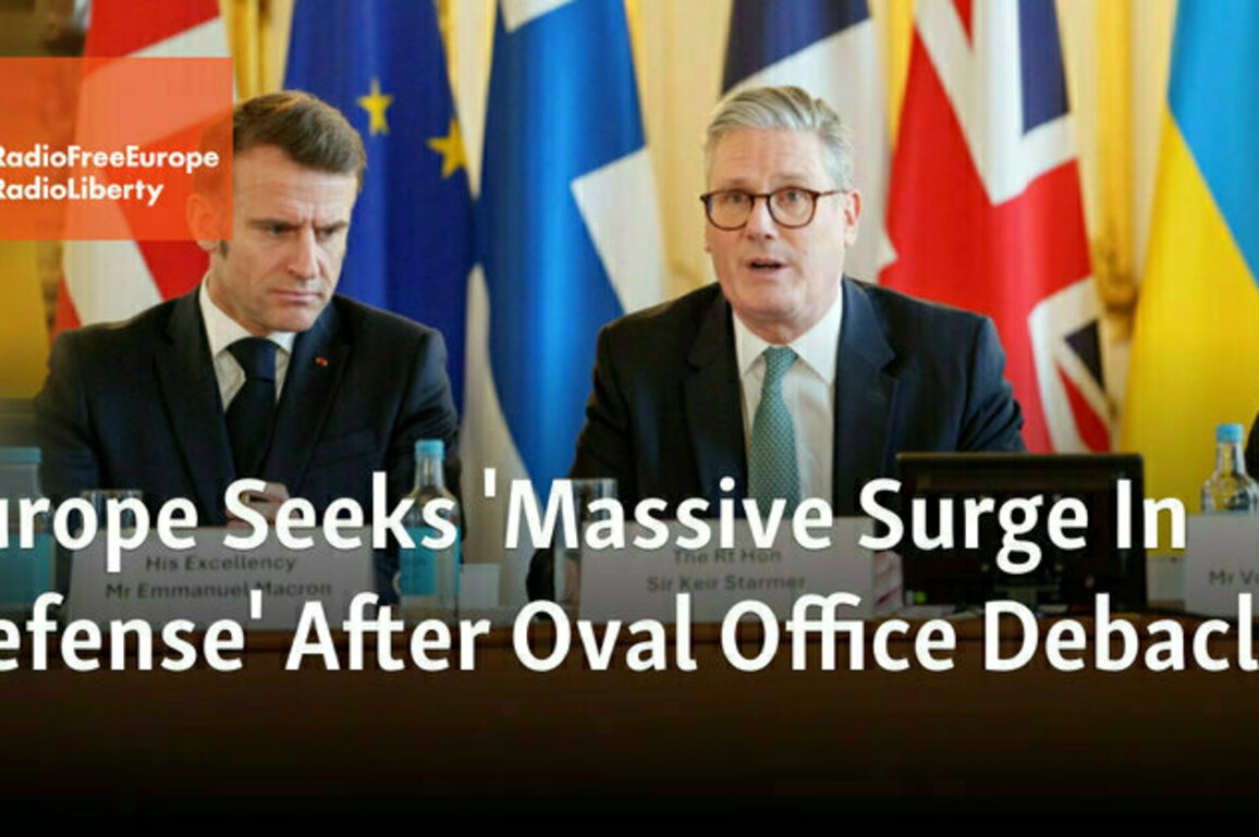 Europe Seeks 'Massive Surge In Defense' After Oval Office Debacle 