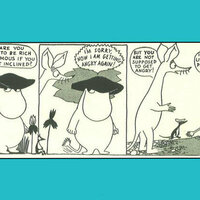 How Tove Jansson used her Moomins comic strip to humorously critique the financial and creative pressures of being an artist
