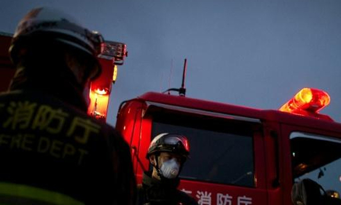 One killed, two injured in Japan park blasts: fire dept One killed, two injured in Japan park blasts: fire dept