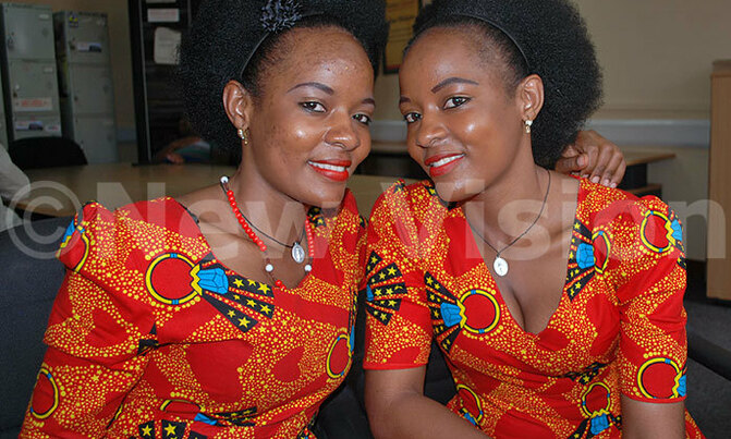 Babirye and Nakato's customers can't tell them apart Babirye and Nakato's customers can't tell them apart