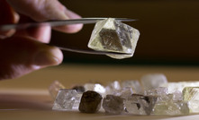 Alrosa sold 121 rough diamonds over 10.8ct at a Dubai auction this month