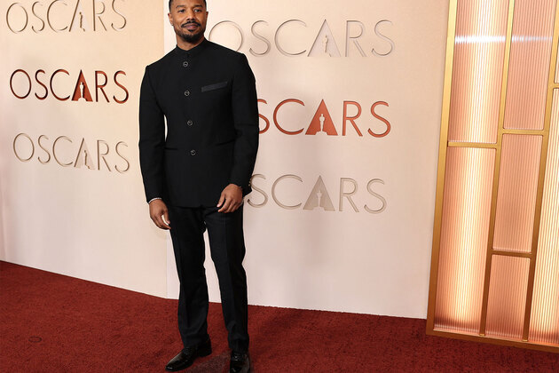'Sinners' star Michael B Jordan poses with family at red carpet