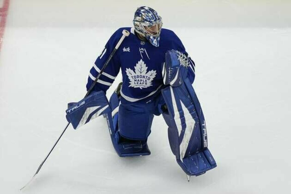 Maple Leafs extend G Anthony Stolarz