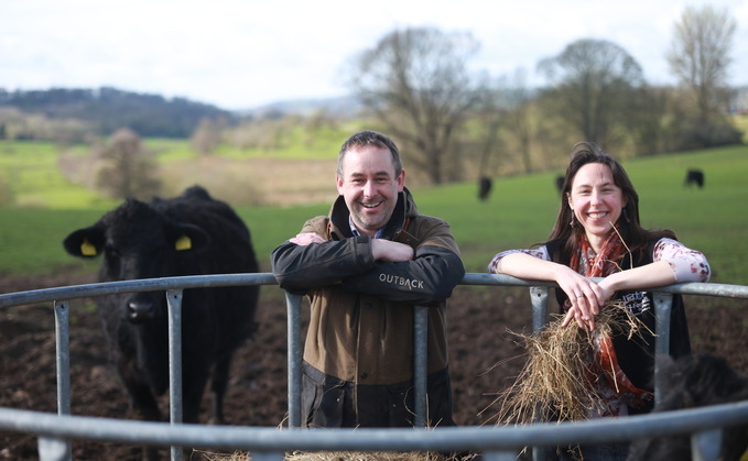 Ben and Charlotte Hollins of Fordhall Farm