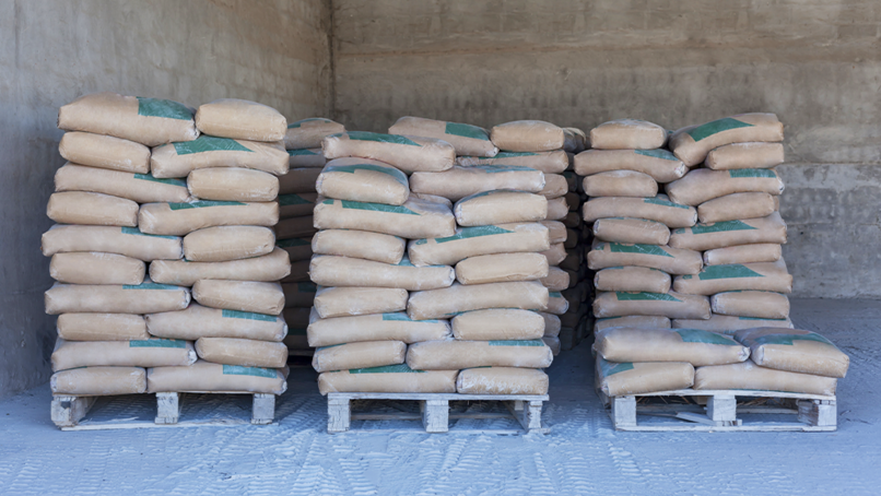 Building boom leads to bagged cement rationing