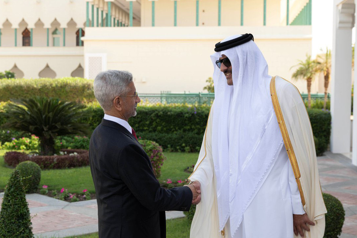 EAM Jaishankar meets Qatar Amir, reiterates commitment to strengthening ties