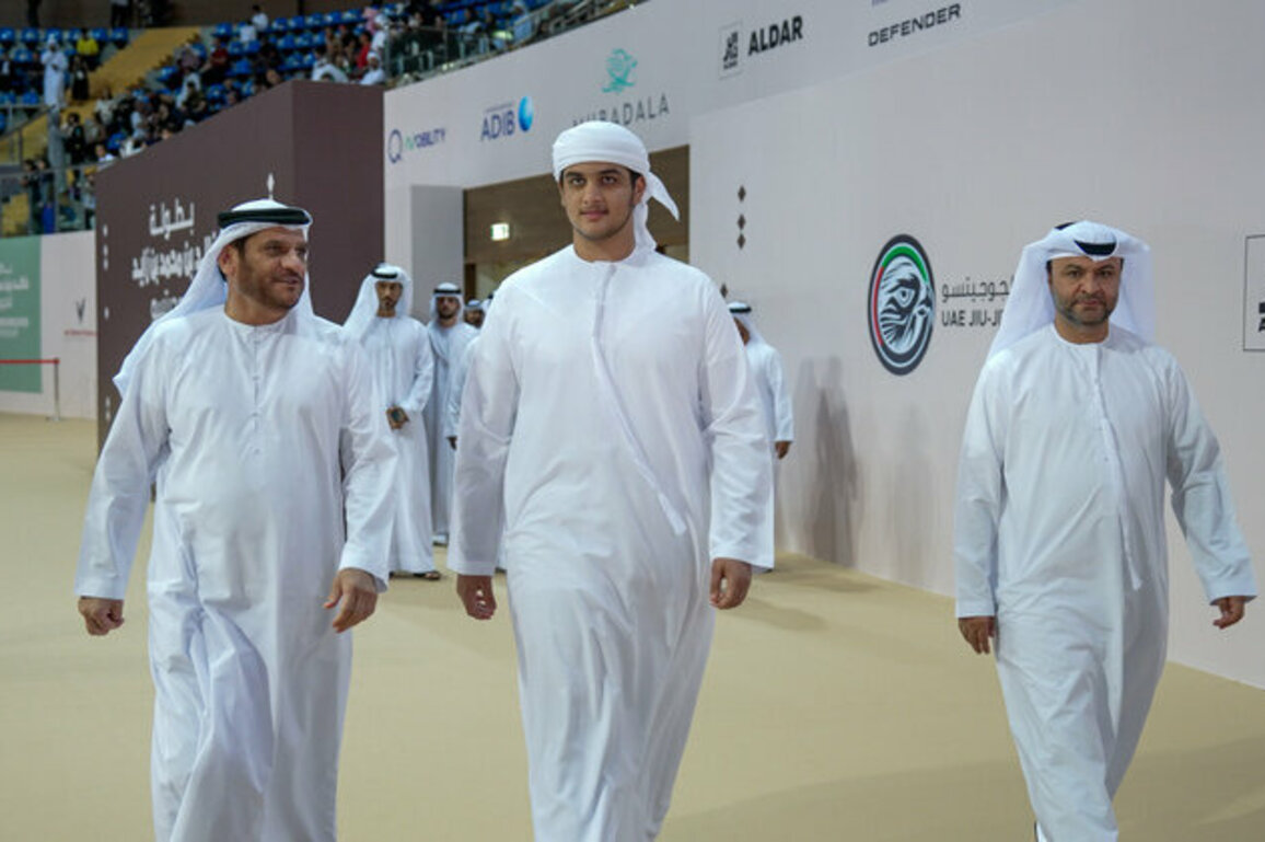 Fujairah Crown Prince's son attends Khaled bin Mohamed bin Zayed Jiu-Jitsu Championship competitions in Fujairah