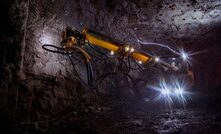  MacLean ss5 BEV Shotcrete Sprayer operating at the company’s Research and Training Facility in Greater Sudbury, Ontario