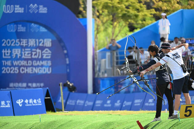 (SP)CHINA-CHENGDU-THE WORLD GAMES 2025-ARCHERY-MEN'S RECURVE-ELIMINATION (CN)