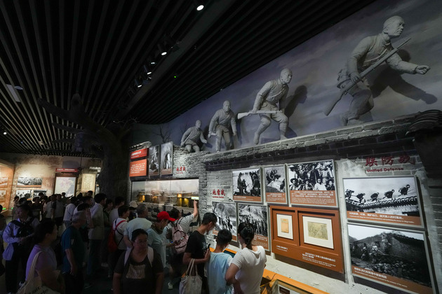 CHINA-BEIJING-EXHIBITION-WAR OF RESISTANCE AGAINST JAPANESE AGGRESSION (CN)