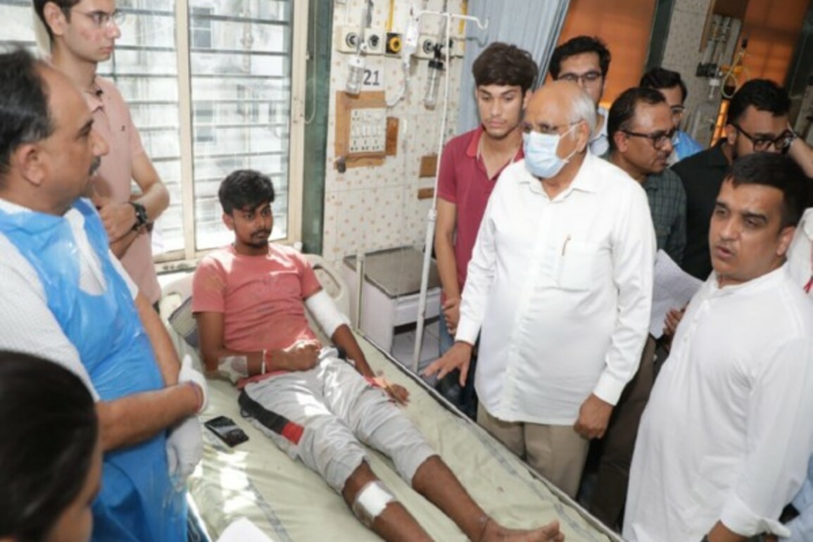 Gujarat government carries out swift, coordinated, comprehensive rescue and relief operations after plane crash