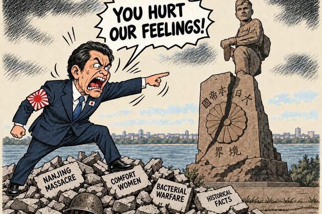 AI Cartoon | Who Really Injured Whose Feelings?