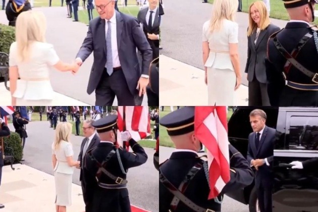 EU leaders start arriving at White House for Ukraine meeting