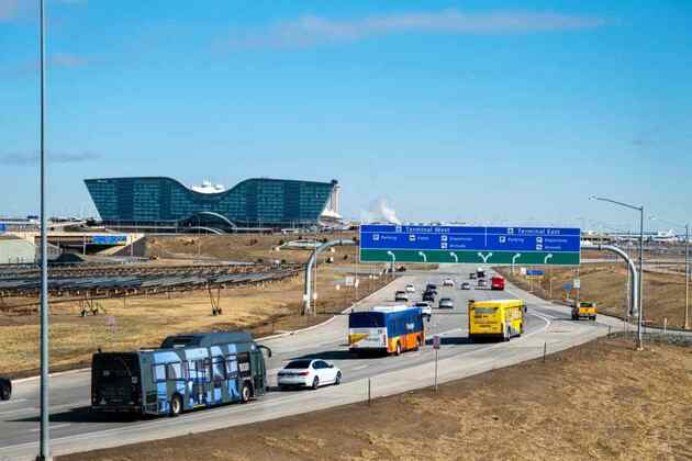 Crash near Denver International Airport injures 5